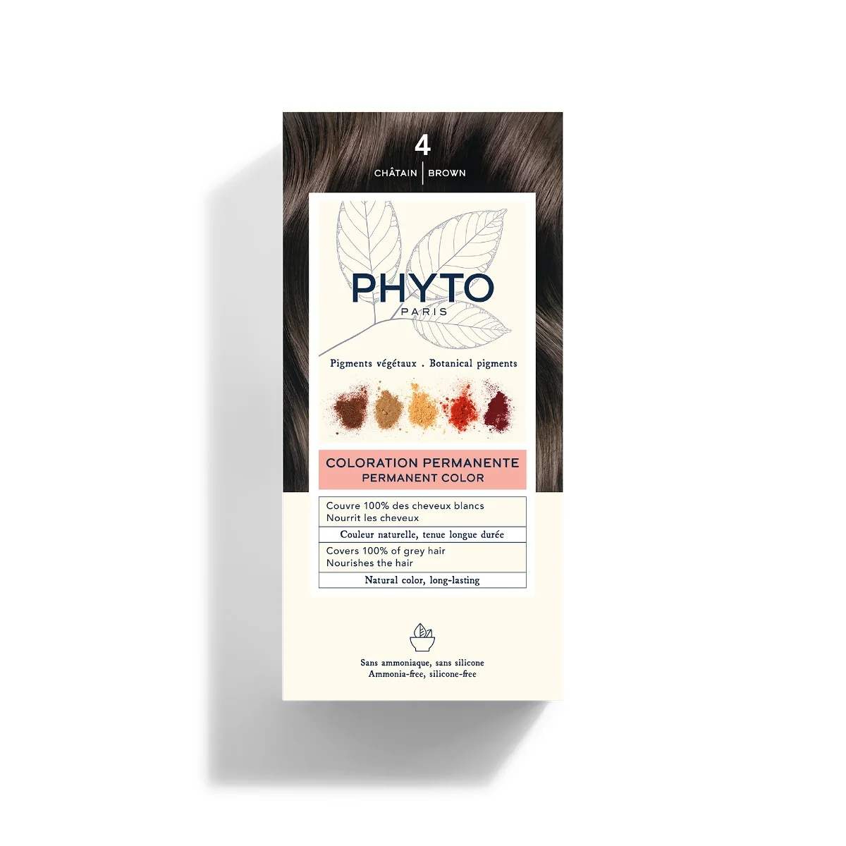 PHYTO PHYTOCOLOR 4 CASTANO COLORAZIONE PERMANENTE SENZA AMMONIACA