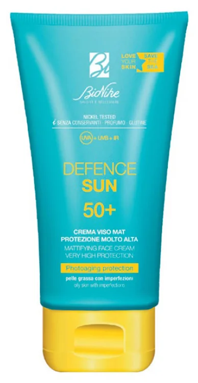 BIONIKE DEFENCE SUN CREMA VISO MAT SPF 50+ 50 ML