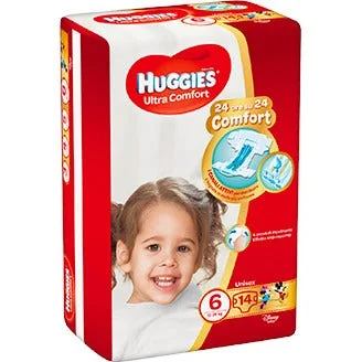 HUGGIES ULTRA COMFORT BAS6 14P