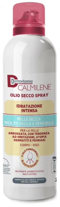 DERMOVITAMINA CALMILENE OLIO SECCO SPRAY IDRATAZIONE INTENSA 200 ML