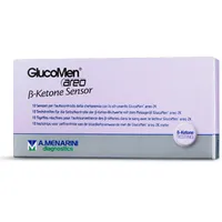 Glucomen Areo Î²-Ketone Sensor Striscia Reattiva Misurazione Chetonemia 10 Pezzi