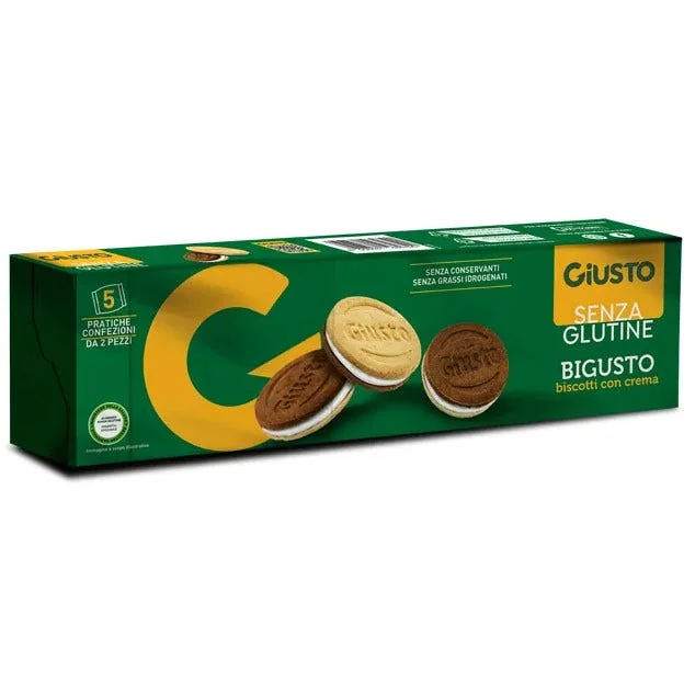 Giusto Senza Glutine Biscotti Bigusto 130 g Senza allergeni