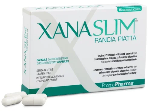 PROMOPHARMA XANASLIM PANCIA PIATTA 15 CAPSULE