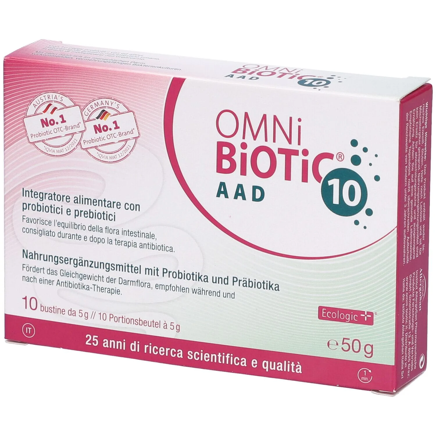 OMNI BIOTIC 10 AAD 10 BUSTINE DA 5 G