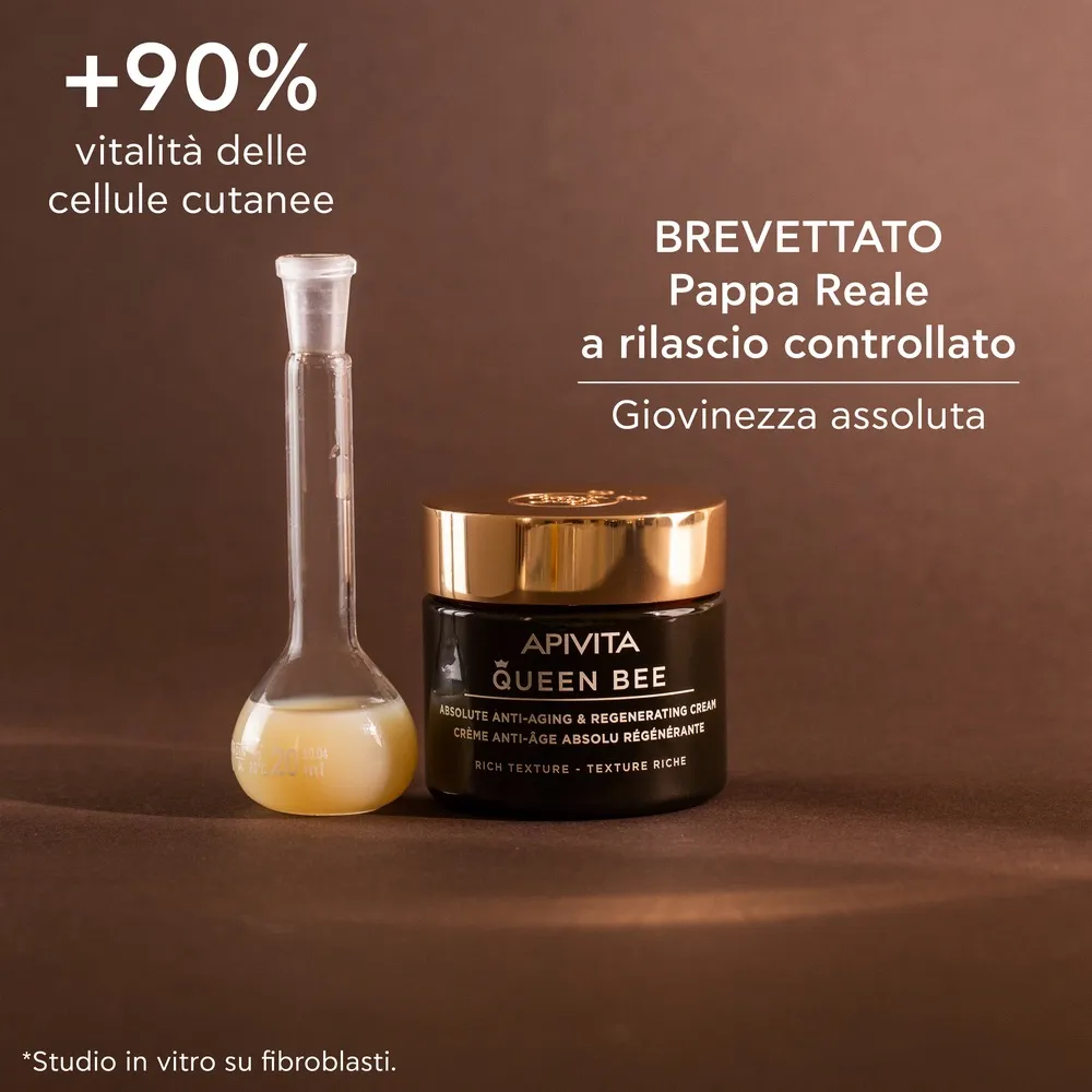 Apivita Queen Bee Rich Texture 50 ml Antietà Rigenerante