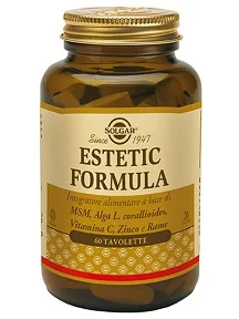 SOLGAR ESTETIC FORMULA INTEGRATORE CAPELLI PELLE E UNGHIE 60 TAVOLETTE