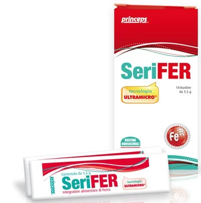 SERIS SERIFER INTEGRATORE DI FERRO 14 BUSTINE