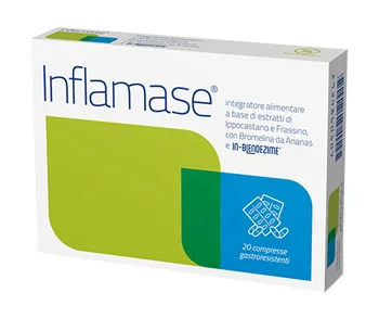 INFLAMASE INTEGRATORE FUNZIONALITÀ  MICROCIROLO 20 COMPRESSE