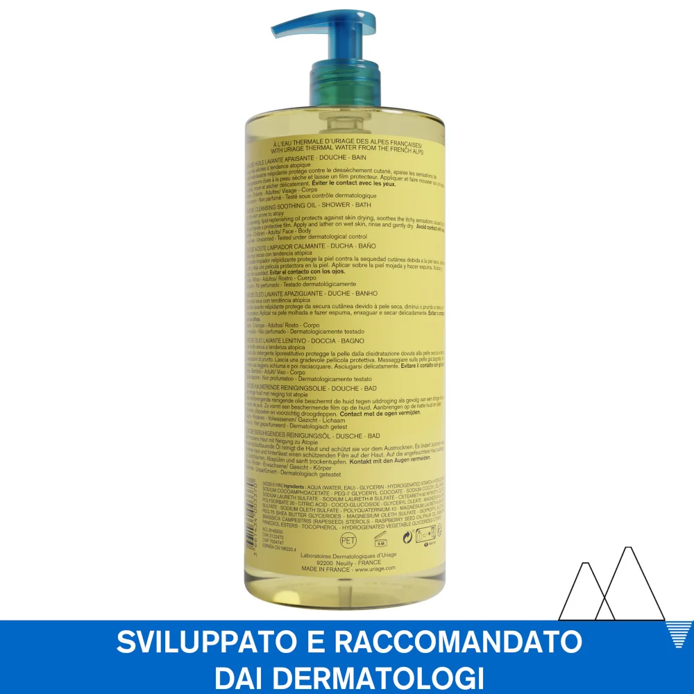 Uriage Xèmose 1000 ml Olio Gel Detergente