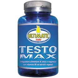 ULTIMATE ITALIA TESTO MAX INTEGRATORE ZINCO MAGNESIO VITAMINA B6 ESTRATTI VEGALI 90 CAPSULE