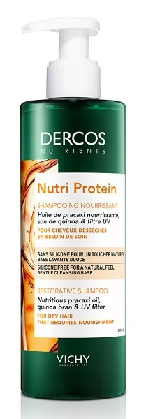 VICHY DERCOS NUTRIENTS NUTRI PROTEIN SHAMPOO RISTRUTTURANTE CAPELLI SECCHI 250 ML