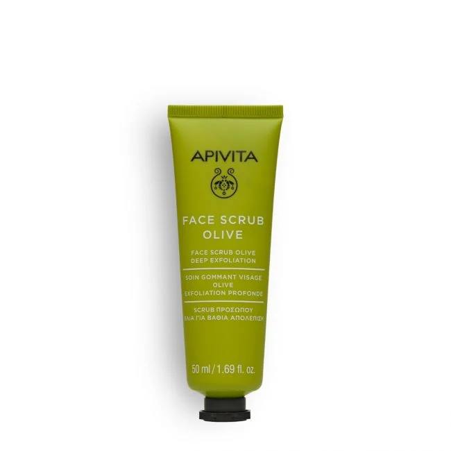 APIVITA FACE SCRUB OLIVE 50 ML