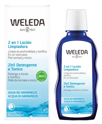 WELEDA 2IN1 DETERGENTE E TONICO 100 ML