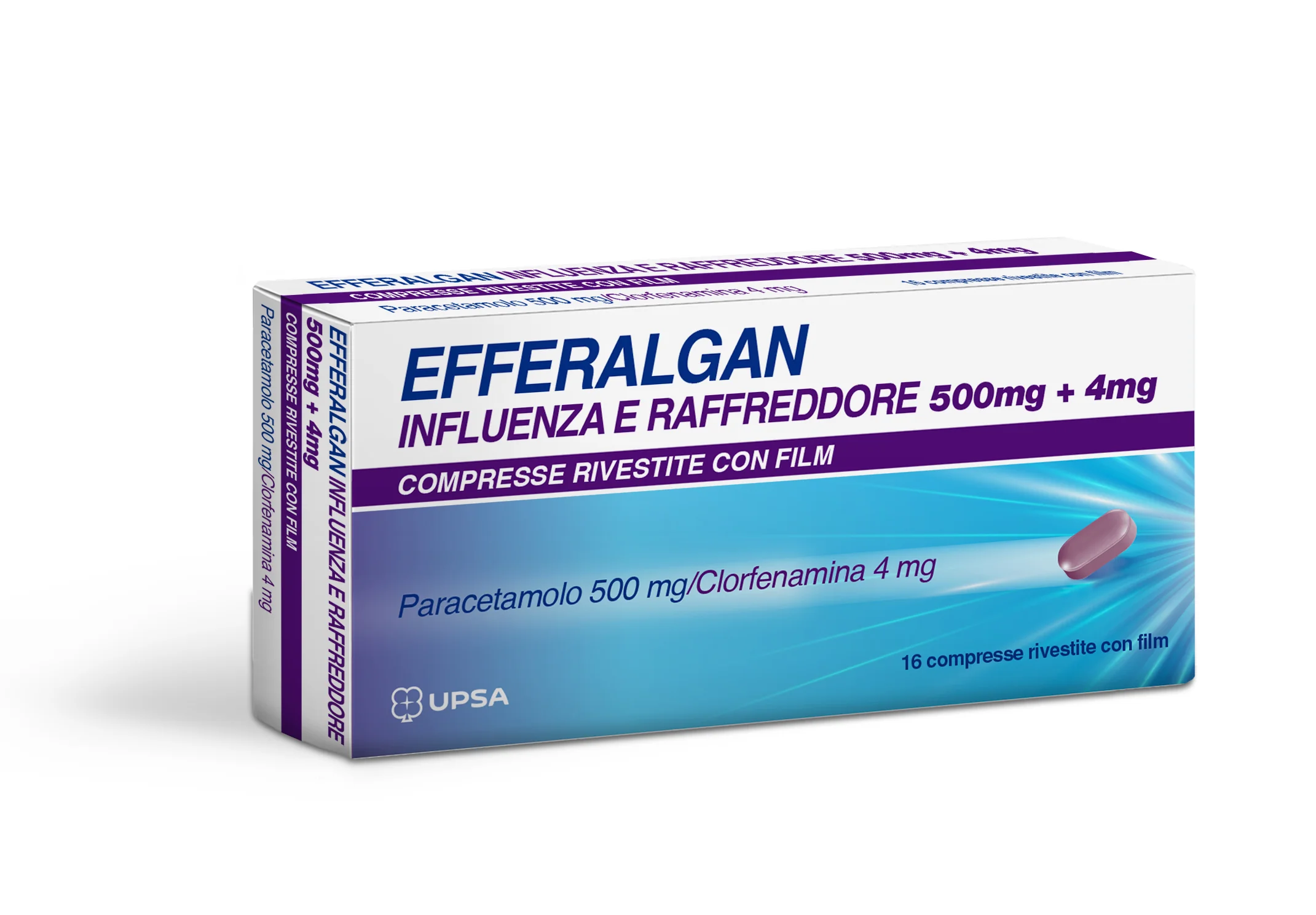 EFFERALGAN INFLUENZA E RAFFREDDORE 16 COMPRESSE