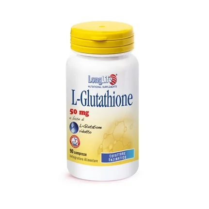 LONGLIFE L-GLUTATIONE 50 MG 90 COMPRESSE