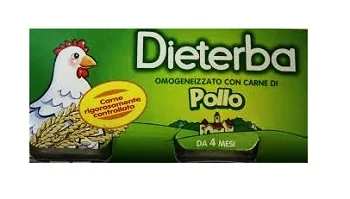 DIETERBA OMOGENEIZZATO POLLO 3 VASETTI DA 80 G