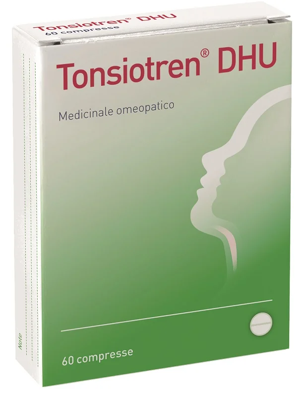 SCHWABE TONSIOTREN DHU MEDICINALE OMEOPATICO 60 COMPRESSE