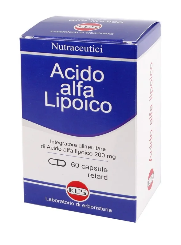 KOS ACIDO ALFA LIPOICO INTEGRATORE 60 COMPRESSE