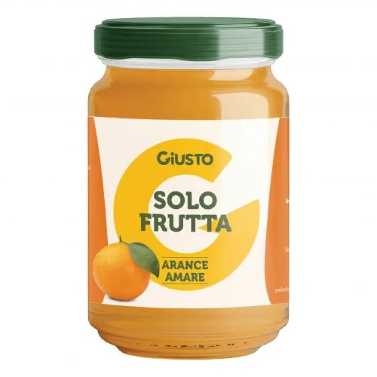 Giusto Solo Frutta Marmellata Arancia 220 g 100% da frutta