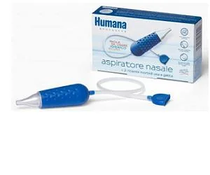 HUMANA ASPIRATORE NASALE + 2 RICAMBI USA E GETTA