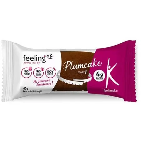 FEELING OK PLUM CAKE CACAO START 45 G