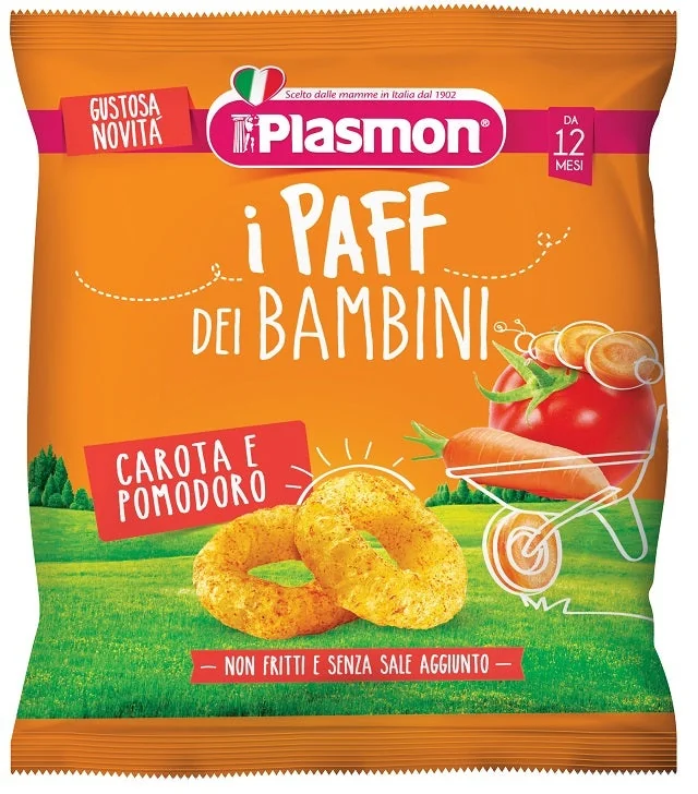 PLASMON PAFF CAROTA E POMODORO 15 G