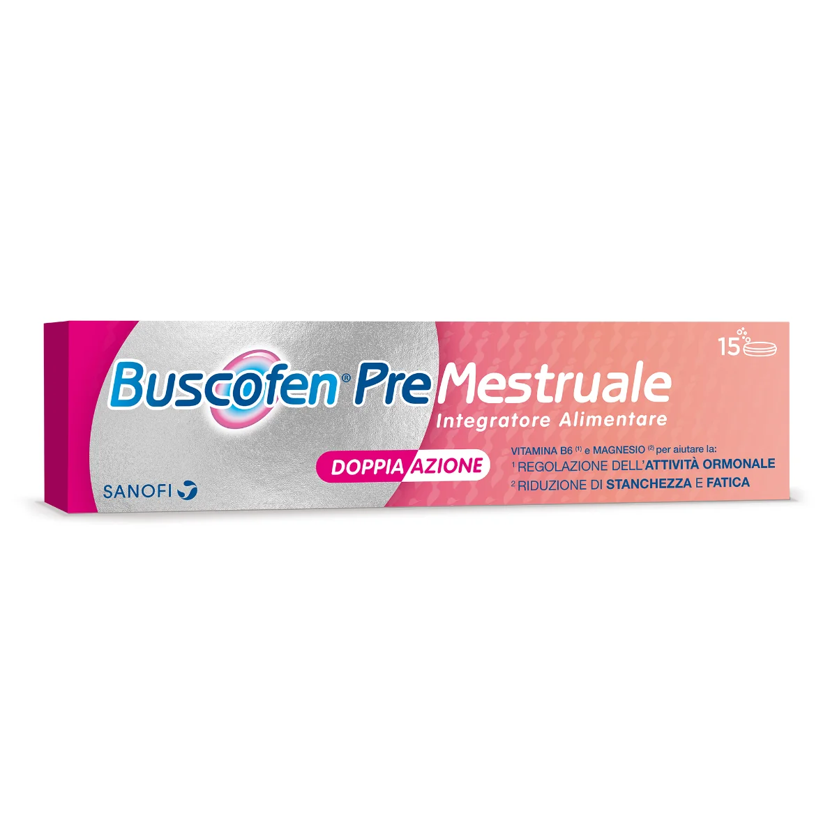 BUSCOFEN PREMESTRUALE 15 COMPRESSE EFFERVESCENTI