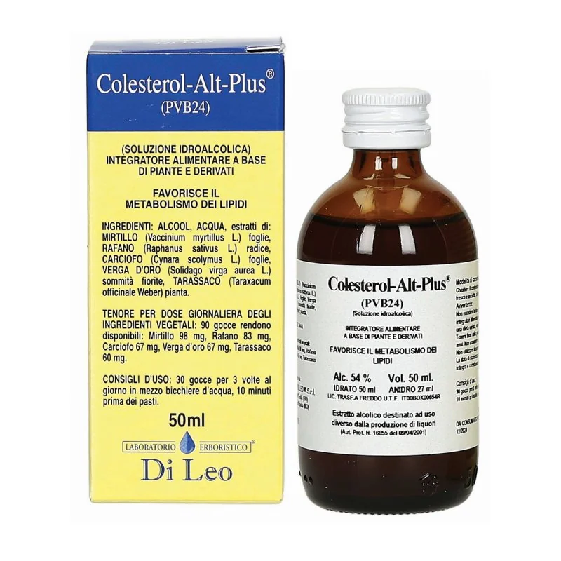 COLESTEROL-ALT-PLUS COMPOSTO PVB24 50 ML