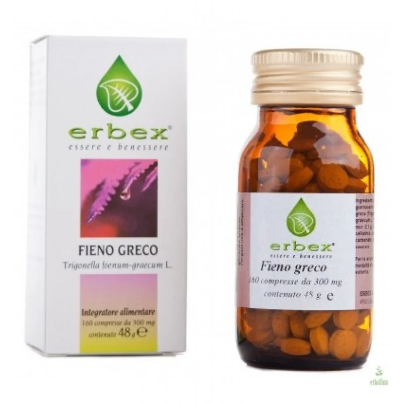 ERBEX FIENO GRECO INTEGRATORE ALIMENTARE 160 COMPRESSE