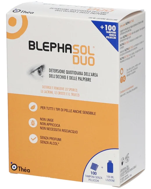 BLEPHASOL DUO 100 ML+100 GARZE