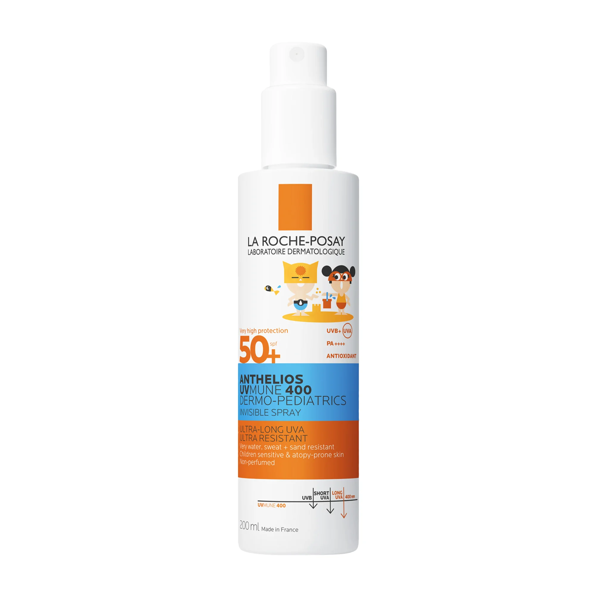 La Roche Posay Anthelios Spray Uvmune Bambino Spf50+ 200 ml Protezione solare dermopediatrica