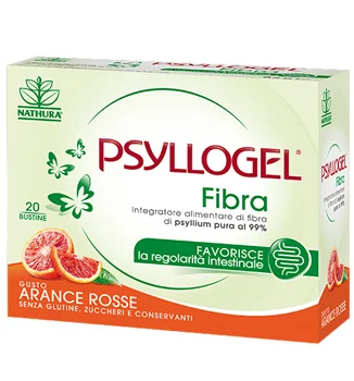 PSYLLOGEL FIBRA 20 BUSTINE GUSTO ARANCIA ROSSA