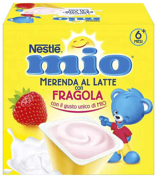 MIO MERENDA LATTE/FRAGOL 4 100G