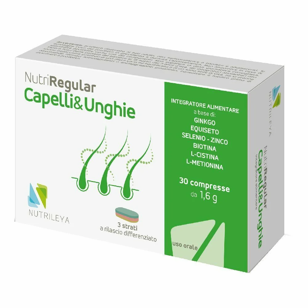 NUTRIREGULAR CAPELLI & UNGHIE 30 COMPRESSE