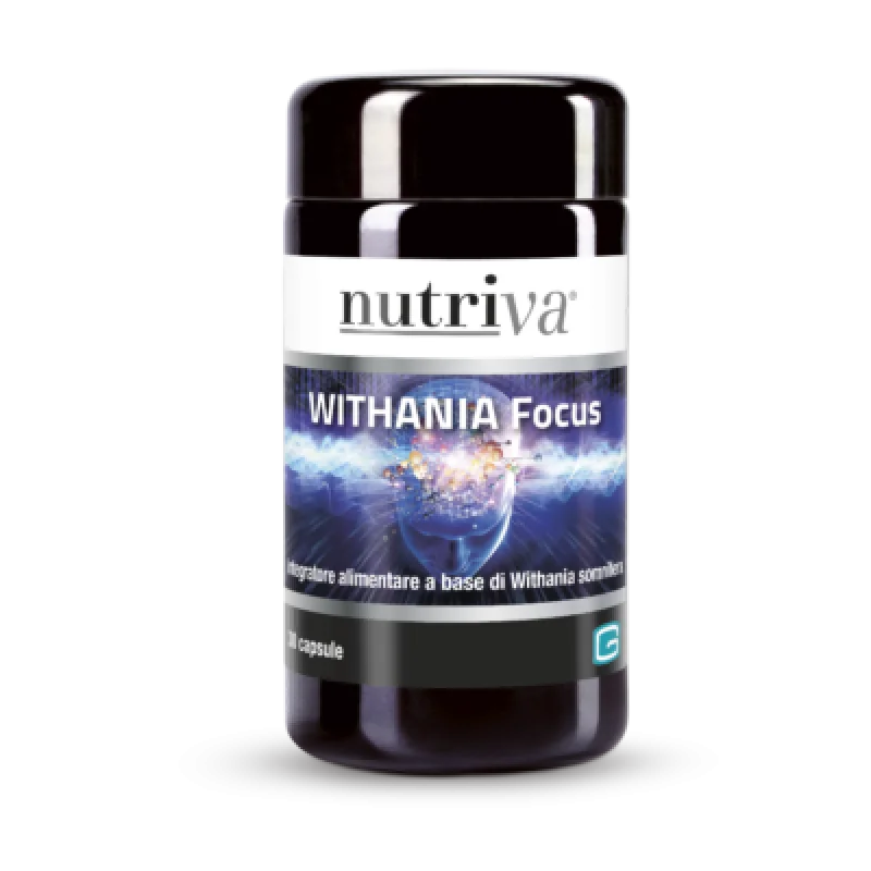 Nutriva Withania Focus Integratore 30 Capsule 