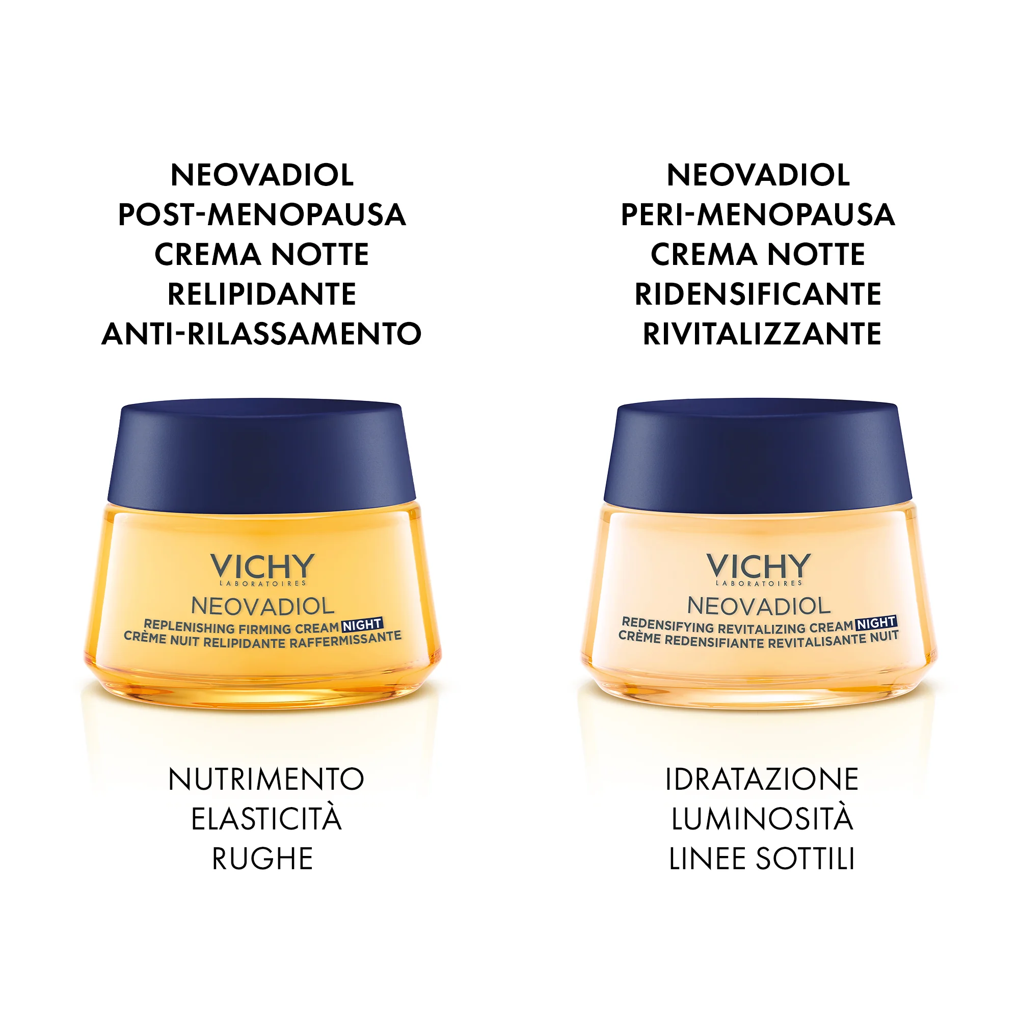 Vichy Neovadiol Post-Menopausa Crema Notte 50 ml Relipidante e Rassodante