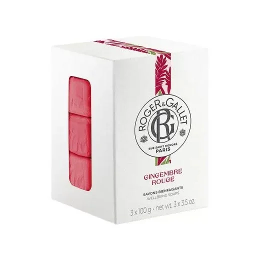 R&G GINGEMBRE ROUGE BOX SAPONETTA 3 PEZZI 100 G