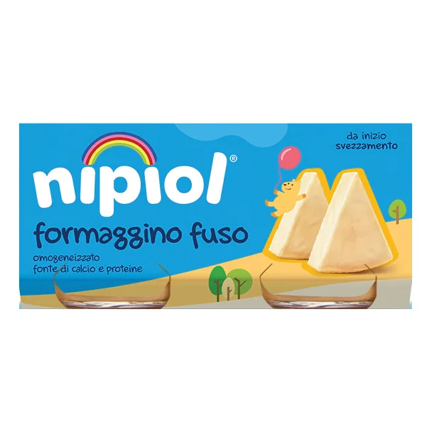 NIPIOL OMOGENEIZZATO FORMAGGINO FUSO 2X80 G