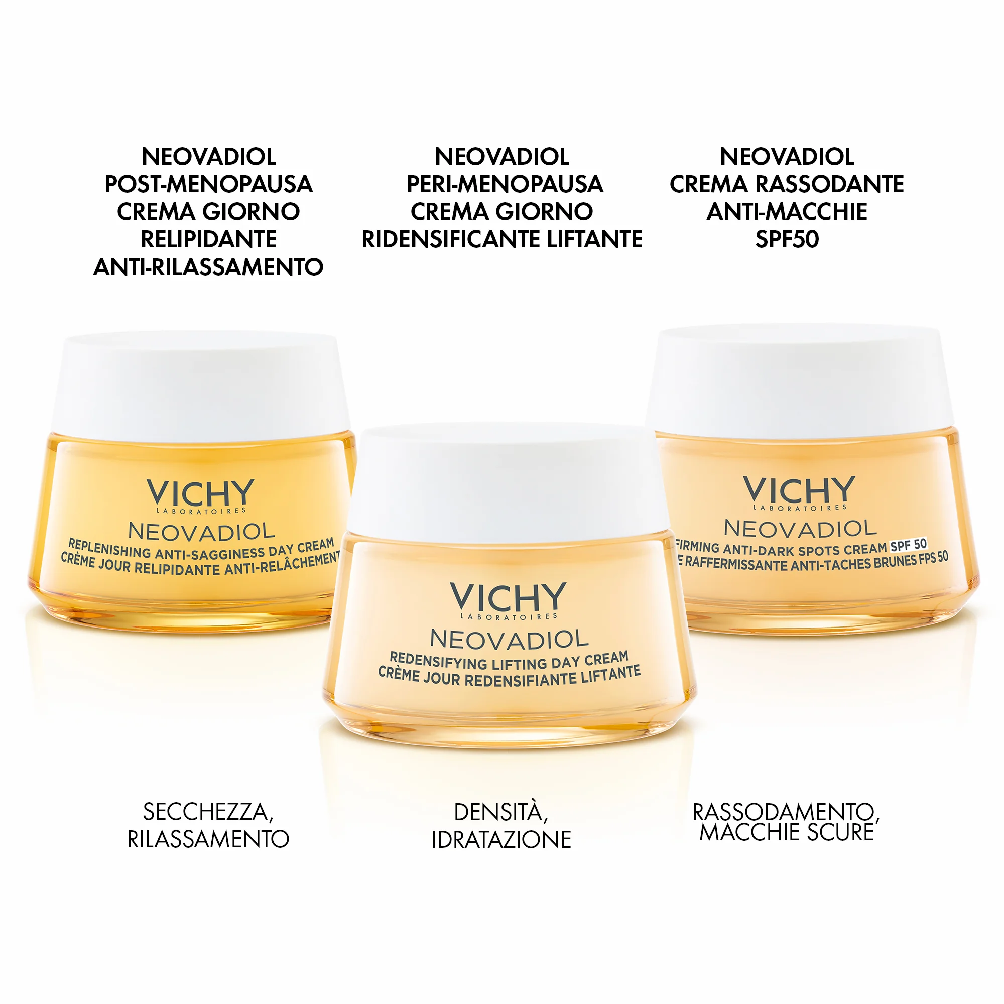 Vichy Neovadiol Peri-Menopausa Day Pelli Normali e Miste 50 ml Crema liftante anti-età