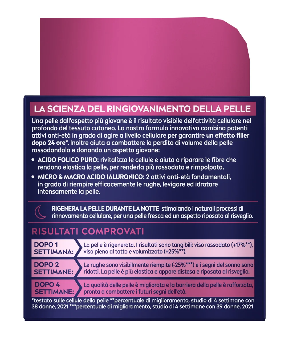 Nivea Cellular Expert Filler Anti-Età Crema Notte Azione Rassodante