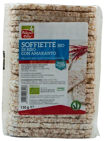 SOFFIETTE RISO AMARANTO BIO