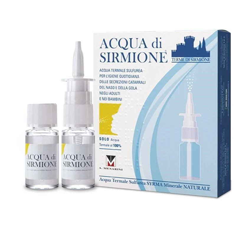 ACQUA DI SIRMIONE SOLUZIONE NASALE 6 FLACONCINI 15 ML