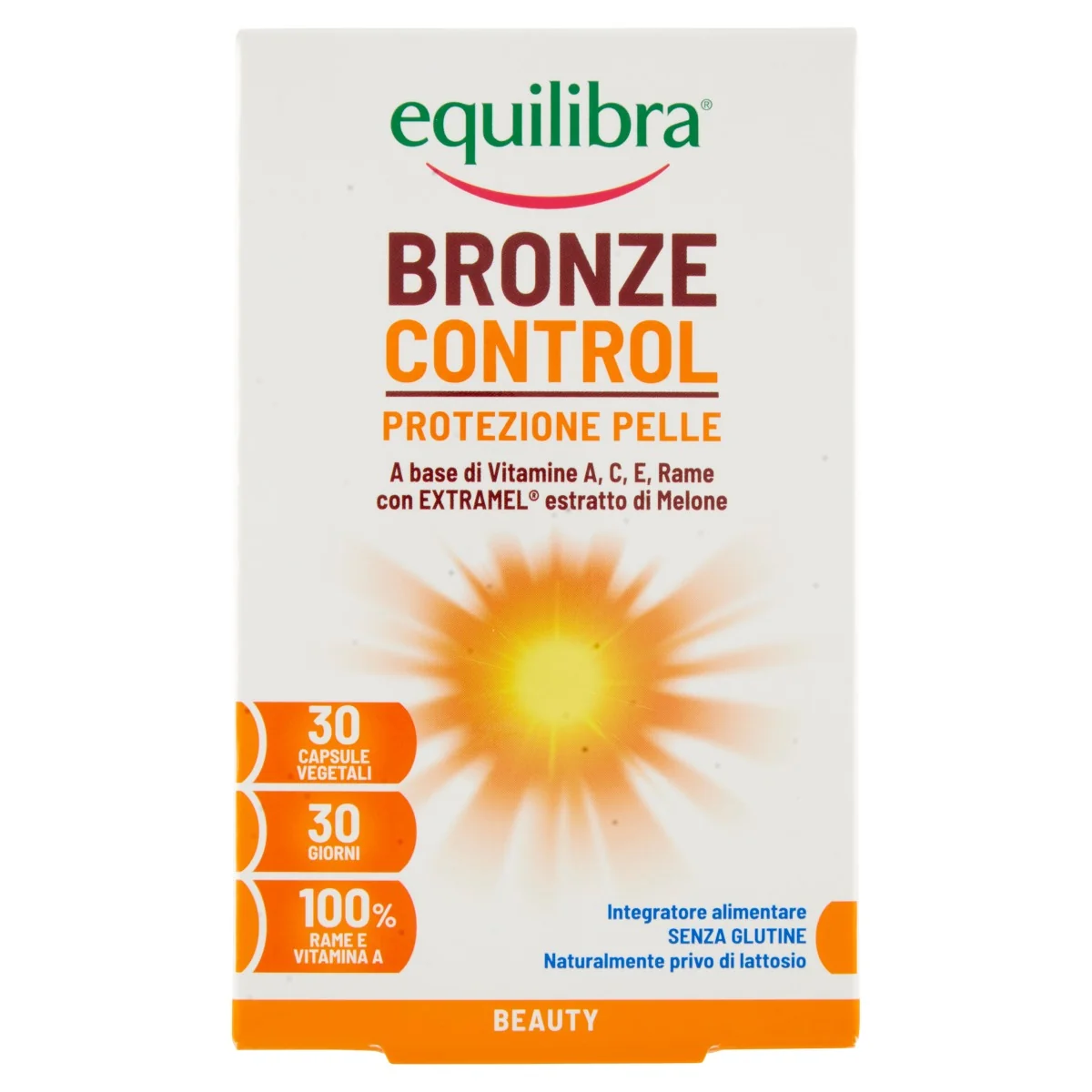 EQUILIBRA BRONZE CONTROL 30 COMPRESSE