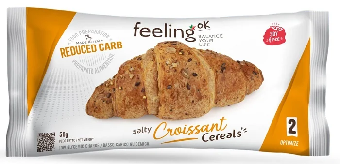 FEELING OK SALTY CROISSANT CEREALS OPTIMIZE 50 G