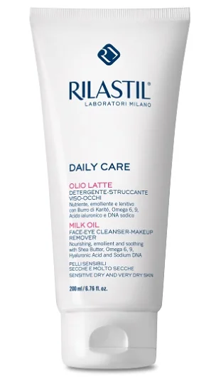 RILASTIL DAILY CARE OLIO LATTE DETERGENTE STRUCCANTE VISO E OCCHI 200 ML