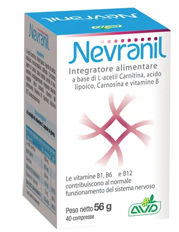 NEVRANIL INTEGRATORE SISTEMA NERVOSO 40 COMPRESSE