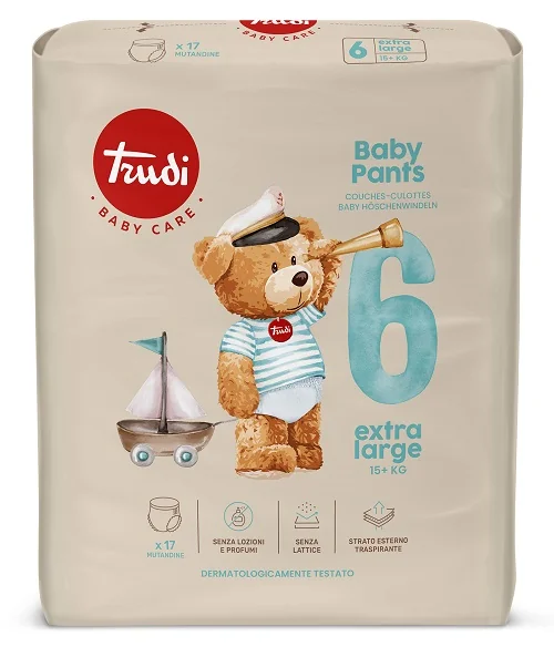 TRUDI BABY PANTS XL 15+KG 17PZ