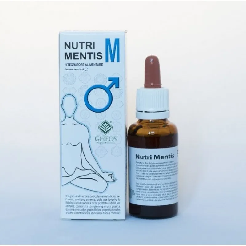 Nutri Mentis M 30 ml Funzionalità Prostata