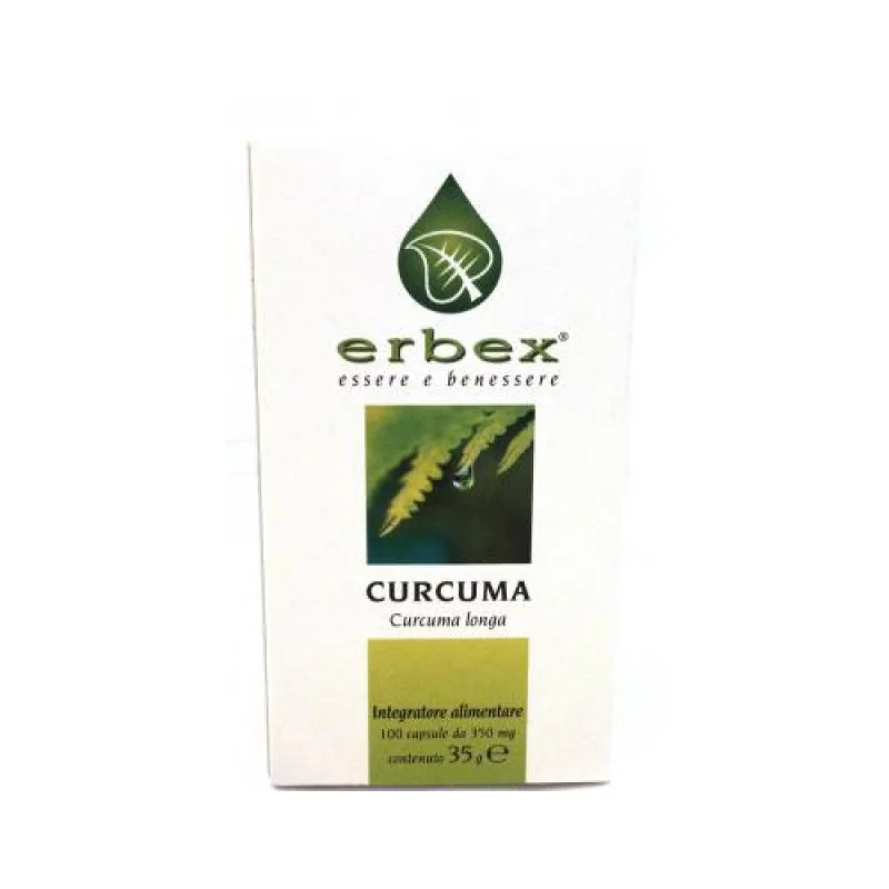 ERBEX CURCUMA 350 MG 100 CAPSULE