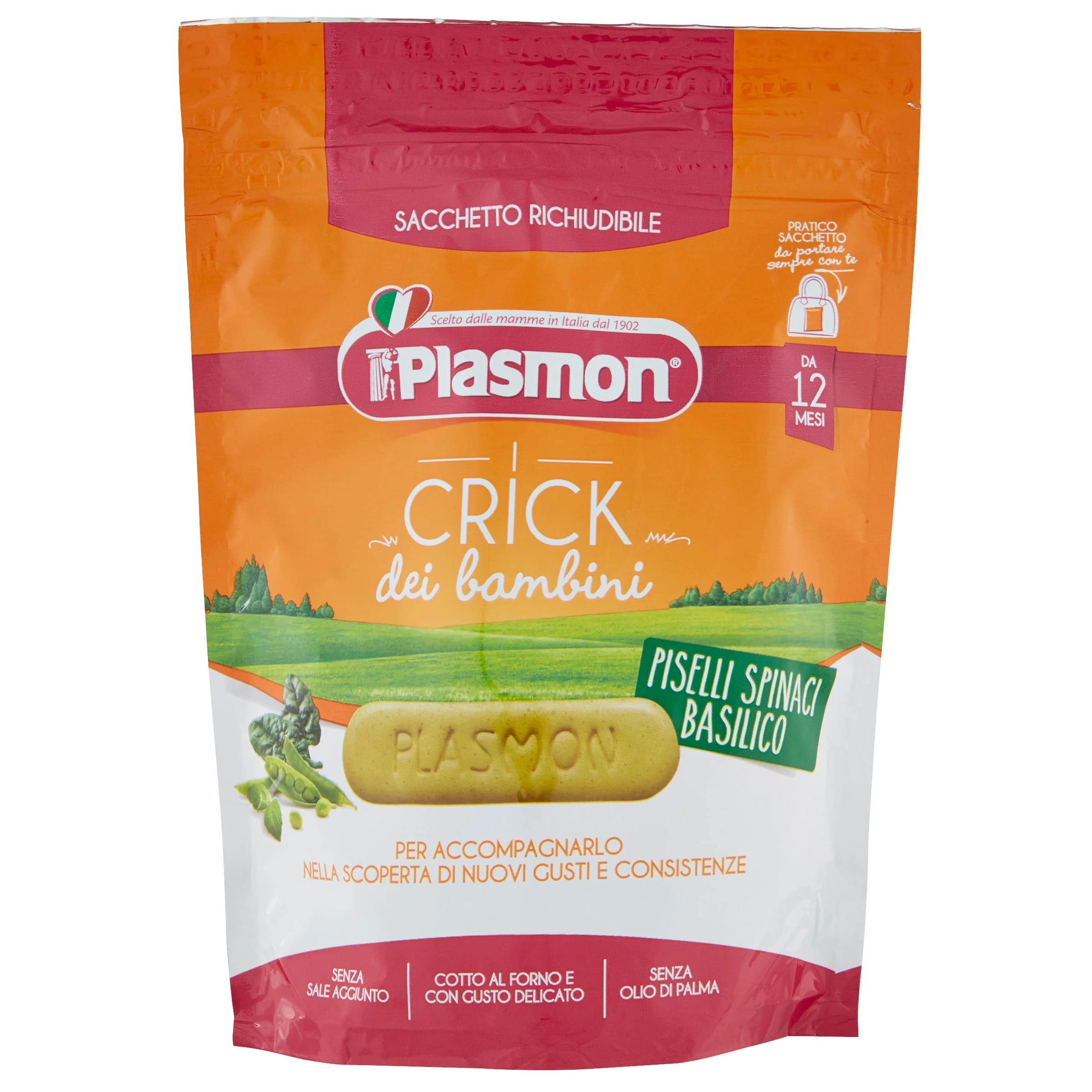 PLASMON CRICK SPINACI/PISELLI